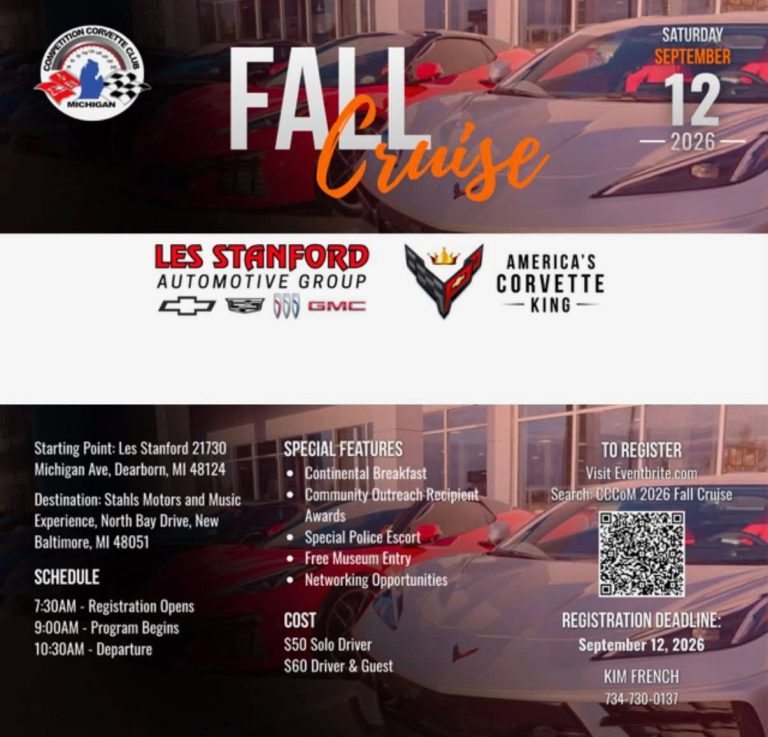 CCCoM's Fall Cruise 2026