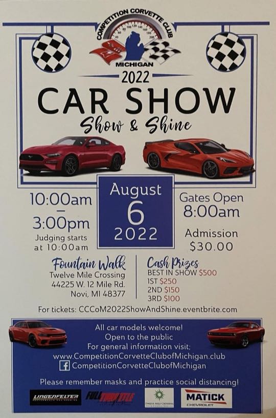 CCCoM 5th Annual “Show and Shine” at Fountain Walk