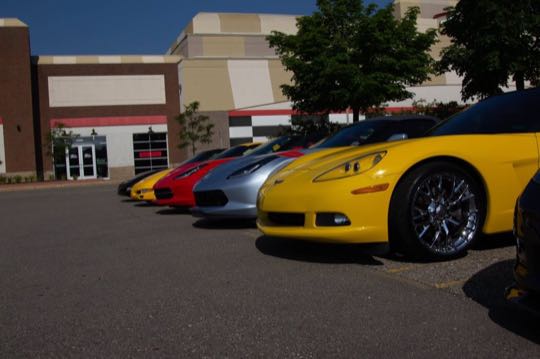 CCCoM @ Corvettes at Fountain Walk