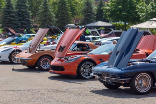 CCCoM @ Corvettes at Fountain Walk