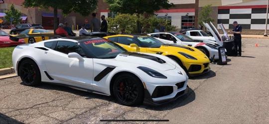 CCCoM @ Corvettes at Fountain Walk