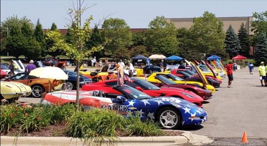 CCCoM @ Corvettes at Fountain Walk