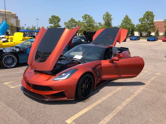 CCCoM @ Corvettes at Fountain Walk