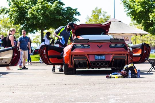 CCCoM @ Corvettes at Fountain Walk