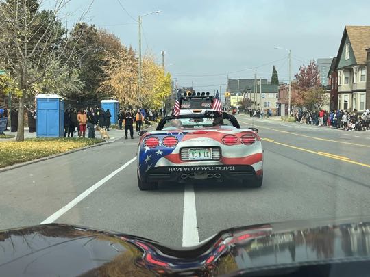 CCCoM @ Detroits 2023 Veterans Day Parade