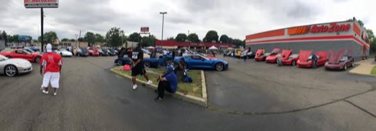 CCCoM @ V-8 Estates Annual Car Show 2018