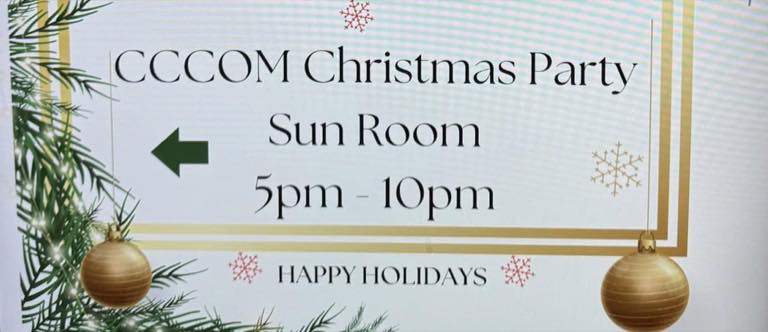 CCCoM 2024 Holiday Dinner