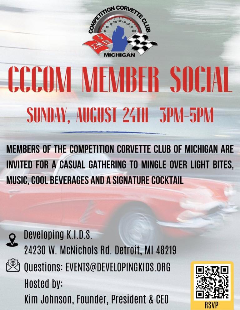 CCCoM's Member Social supported by Developing K.I.D.S