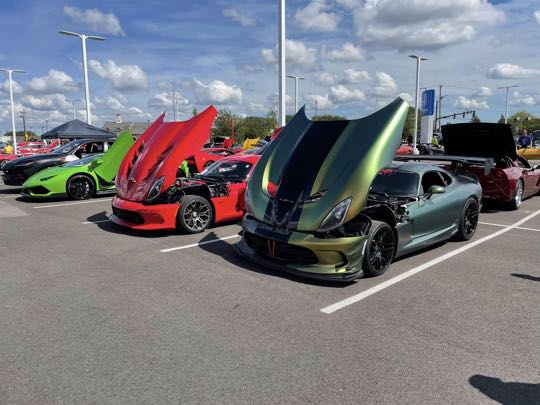 CCCoM supporting CCCoT at their Annual Car Show.
