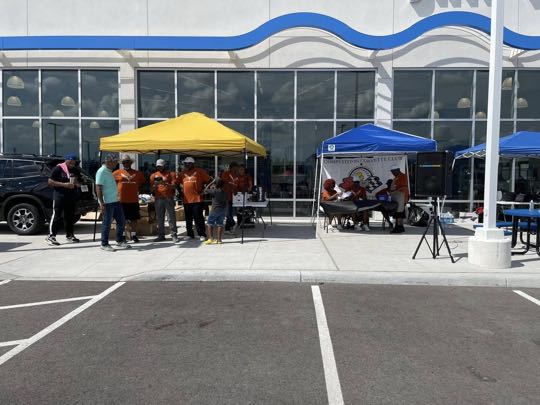 CCCoM supporting CCCoT at their Annual Car Show.