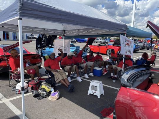 CCCoM supporting CCCoT at their Annual Car Show.