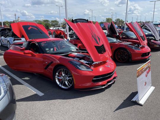 CCCoM supporting CCCoT at their Annual Car Show.