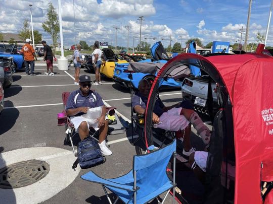 CCCoM supporting CCCoT at their Annual Car Show.