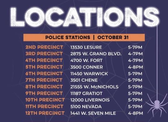 CCCoM supporting DPD 8th Precinct & KISS 105.9 “Trunk or Treat”