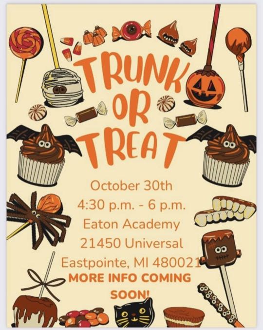 CCCoM supporting Eaton Academy “Trunk Or Treat”