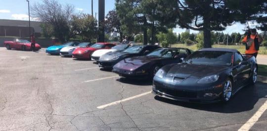 CCCoM supporting Road Masters Vette Club @ "Mack Alive" 2019