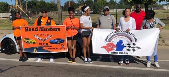 CCCoM supporting Road Masters Vette Club @ "Mack Alive" 2019