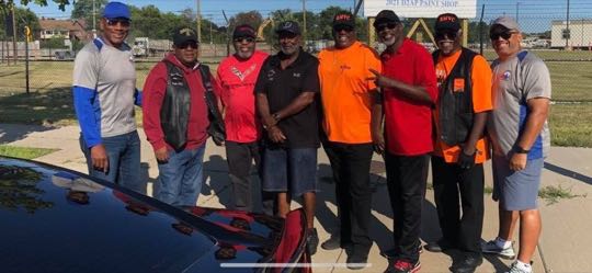 CCCoM supporting Road Masters Vette Club @ "Mack Alive" 2019