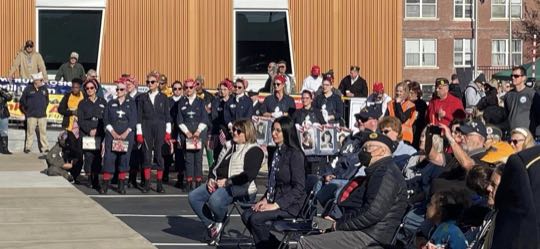 CCCoM supporting the 17th Annual Veterans Day Parade