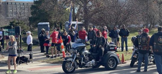 CCCoM supporting the 17th Annual Veterans Day Parade