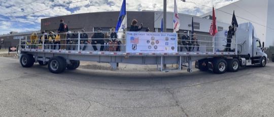 CCCoM supporting the 17th Annual Veterans Day Parade
