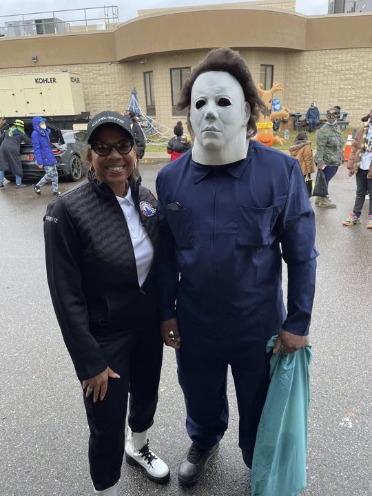 CCCoM supporting the 8th Precinct “Trunk or Treat”