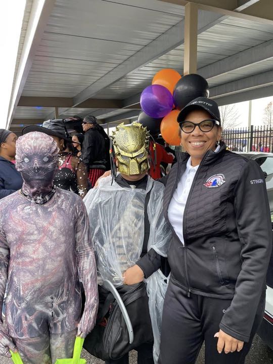 CCCoM supporting the 8th Precinct “Trunk or Treat”