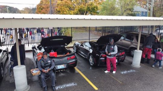 CCCoM supporting the 8th Precinct “Trunk or Treat”