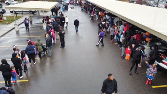 CCCoM supporting the 8th Precinct “Trunk or Treat”