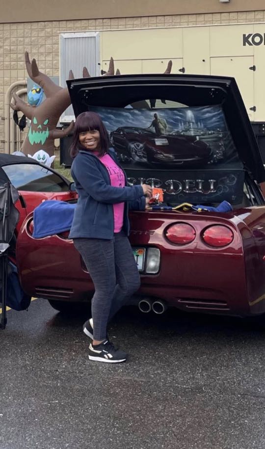 CCCoM supporting the 8th Precinct “Trunk or Treat”