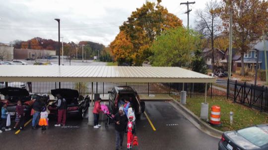 CCCoM supporting the 8th Precinct “Trunk or Treat”