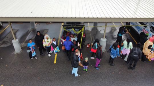 CCCoM supporting the 8th Precinct “Trunk or Treat”