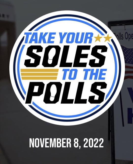 CCCoM supporting the NAACP “Take your Soles to the Polls”