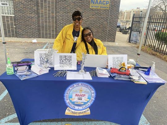 CCCoM supporting the NAACP “Take your Soles to the Polls”
