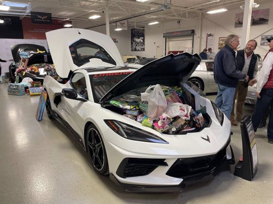 CCCoM supporting “Toys for Tots”, at the Lingenfelter Collection