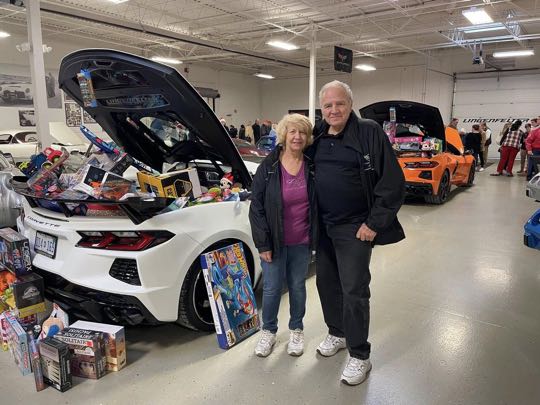CCCoM supporting “Toys for Tots”, at the Lingenfelter Collection