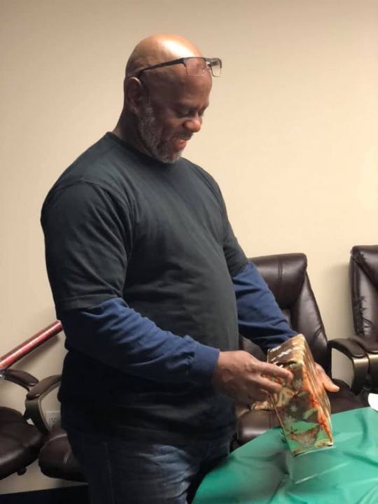 CCCoM wrapping Gifts for our Adopted Families